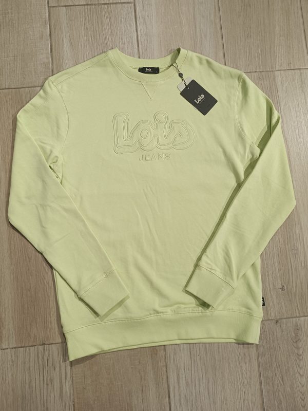 SUDADERA LOIS CIBRAN VEW VERDE CLARO