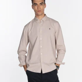 CAMISA HARPER OXFORD CAMEL