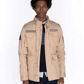 CHAQUETA HARPER MILITAR CAMEL
