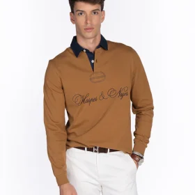 POLO HARPER POINTBREAK MARRÓN