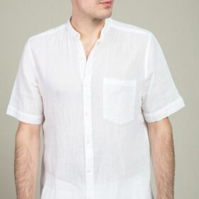 CAMISA IBICENCA CUELLO MAO M/CORTA 56ROSSO IBIZA