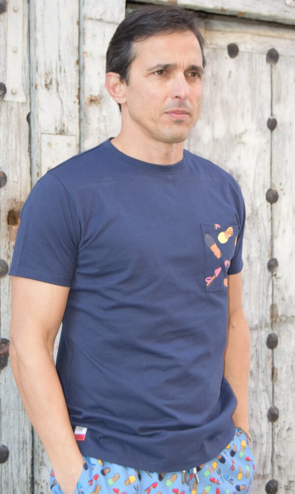 CAMISETA ABARCA BOLSILLO ROSSO IBZ