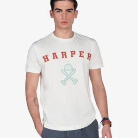 CAMISETA RETRO HARPER AND NEYER BLANCA