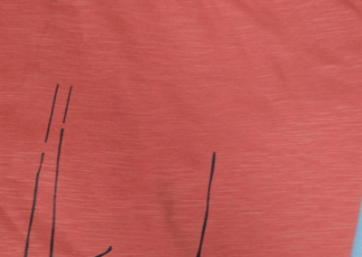 amiseta Calma magenta para hombre, estilo mediterráneo en algodón