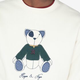 SUDADERA TEDDY CRUDO HARPER&NEYER