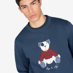 SUDADERA TEDDY NAVY BLUE HARPER&NEYER