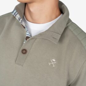 SUDADERA WOODSMAN VERDE MUSGO HARPER&NEYER