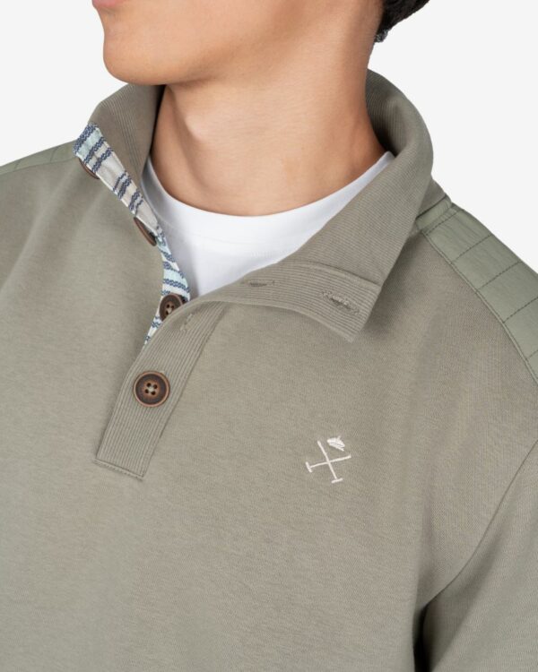 SUDADERA WOODSMAN VERDE MUSGO HARPER&NEYER