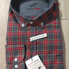 CAMISA  GILBERT TECKEL CUADROS