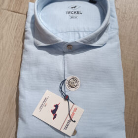 CAMISA GILBERT TECKEL CELESTE