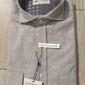 CAMISA GILBERT TECKEL MARRÓN