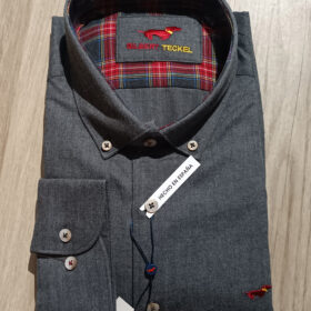 CAMISA GILBERT TECKEL GRIS