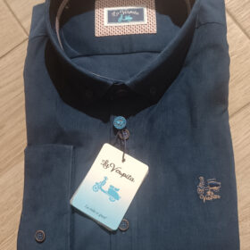 CAMISA LA VESPITA AZUL MARINO