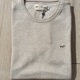 JERSEY CUELLO REDONDO GILBERT TECKEL BEIGE
