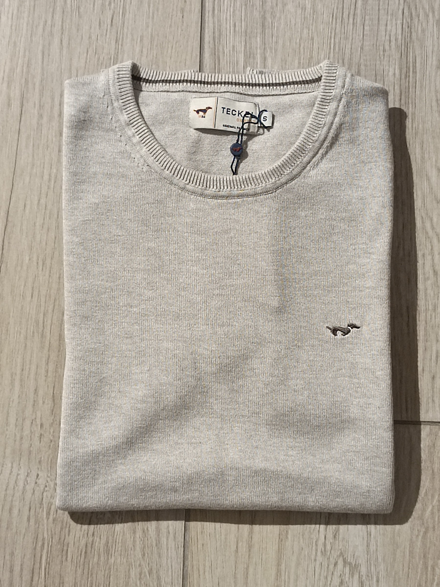 JERSEY CUELLO REDONDO GILBERT TECKEL BEIGE