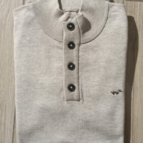 JERSEY BOTONES GILBERT TECKEL BEIGE