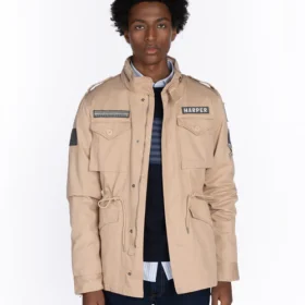 CHAQUETA MILITAR HARPER AND NEYER CAMEL