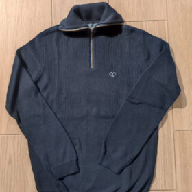 JERSEY OJAL & BOTÓN MARINO