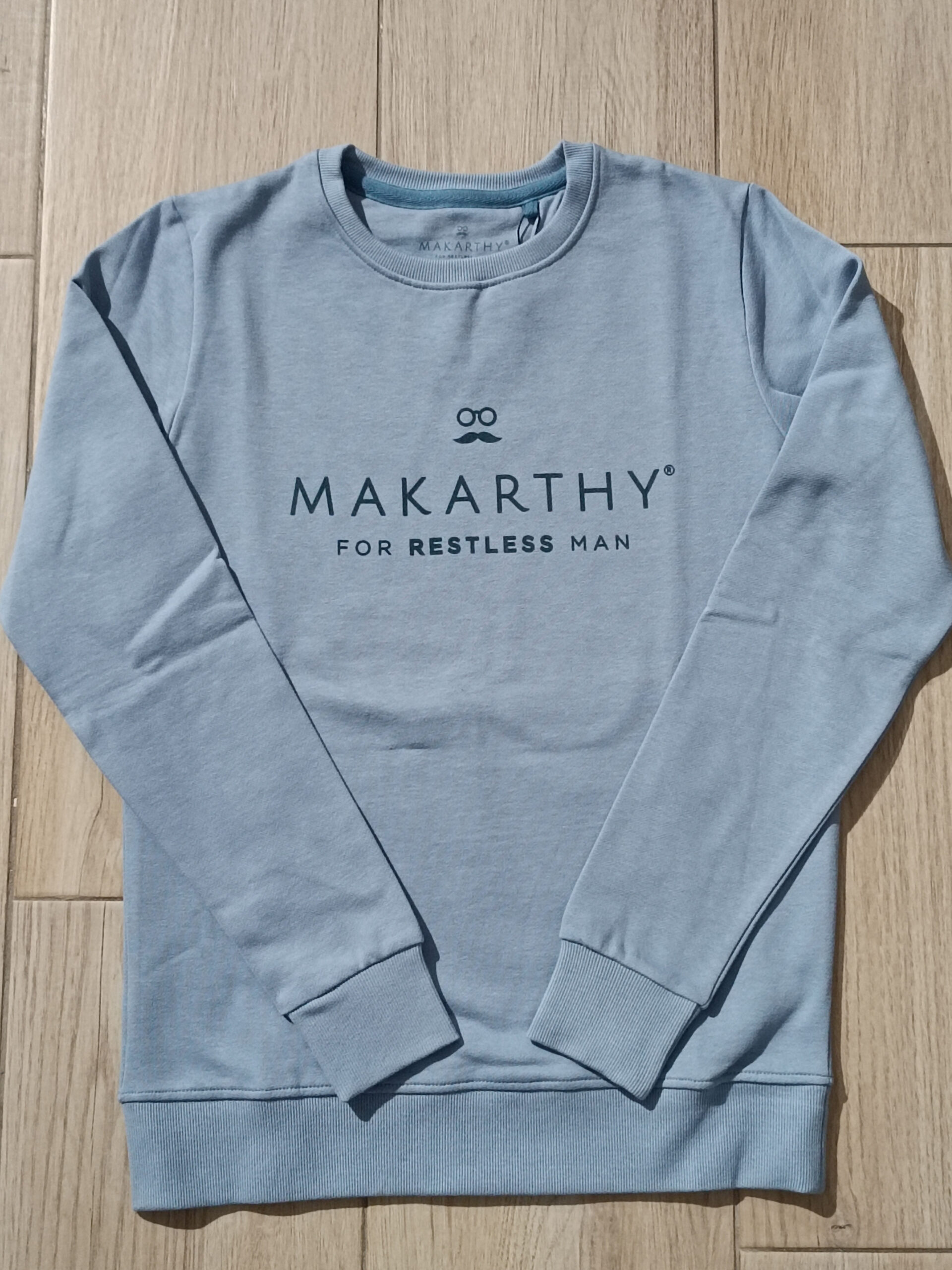 SUDADERA RESTLESS MAKARTHY NIEBLA