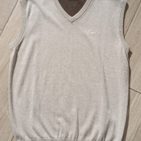 CHALECO PUNTO GILBERT TECKEL BEIGE