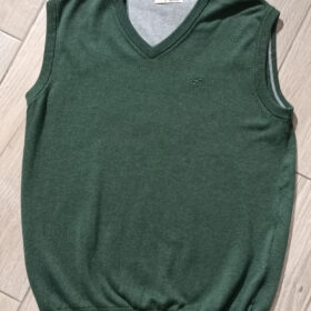 CHALECO PUNTO TECKEL VERDE
