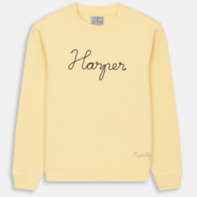 SUDADERA REGATTA CORD HARPER AND NEYER AMARILLA