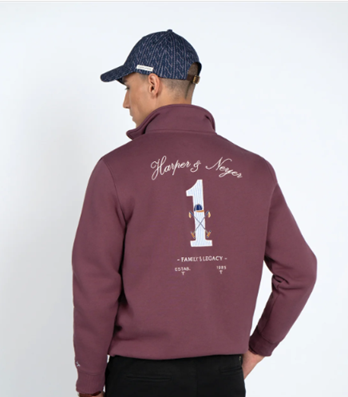 Sudadera Half Zipper Winner Harper & Neyer