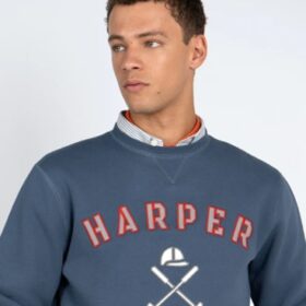 Sudadera Crew Neck Retro Harper & Neyer para hombre