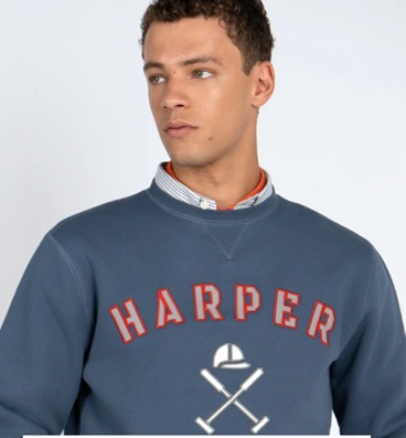 Sudadera Crew Neck Retro Harper & Neyer para hombre