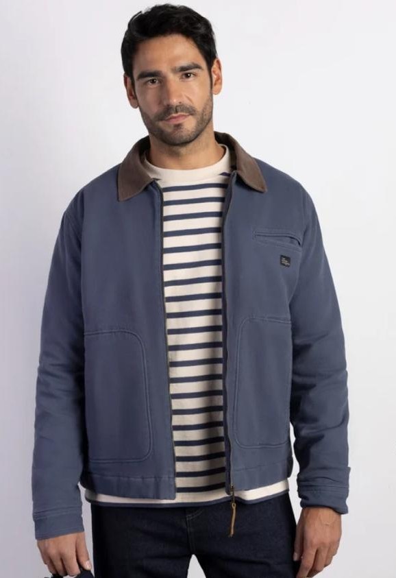 CAZADORA WORKER AZUL DE BOSTON BRAND