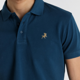 POLO LOGO BASICO DE LOIS AZUL