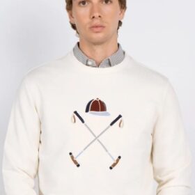 SUDADERA CREW-NECK HERITAGE RAW