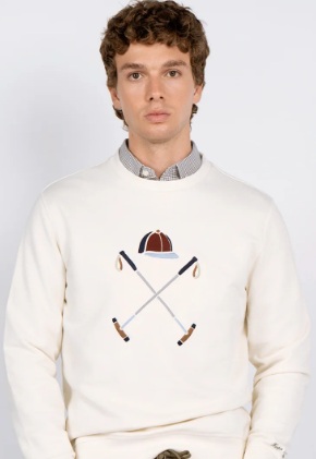 SUDADERA CREW-NECK HERITAGE RAW