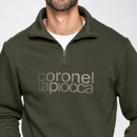 SUDADERA VERDE OLIVA DE CORONEL TAPIOCCA