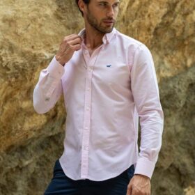 CAMISA ROSA GILBERT TECKEL ALGODÓN 100%